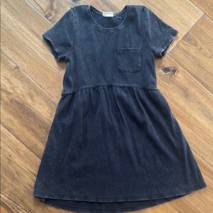 Stylish Black Kids Dress-Gently worn